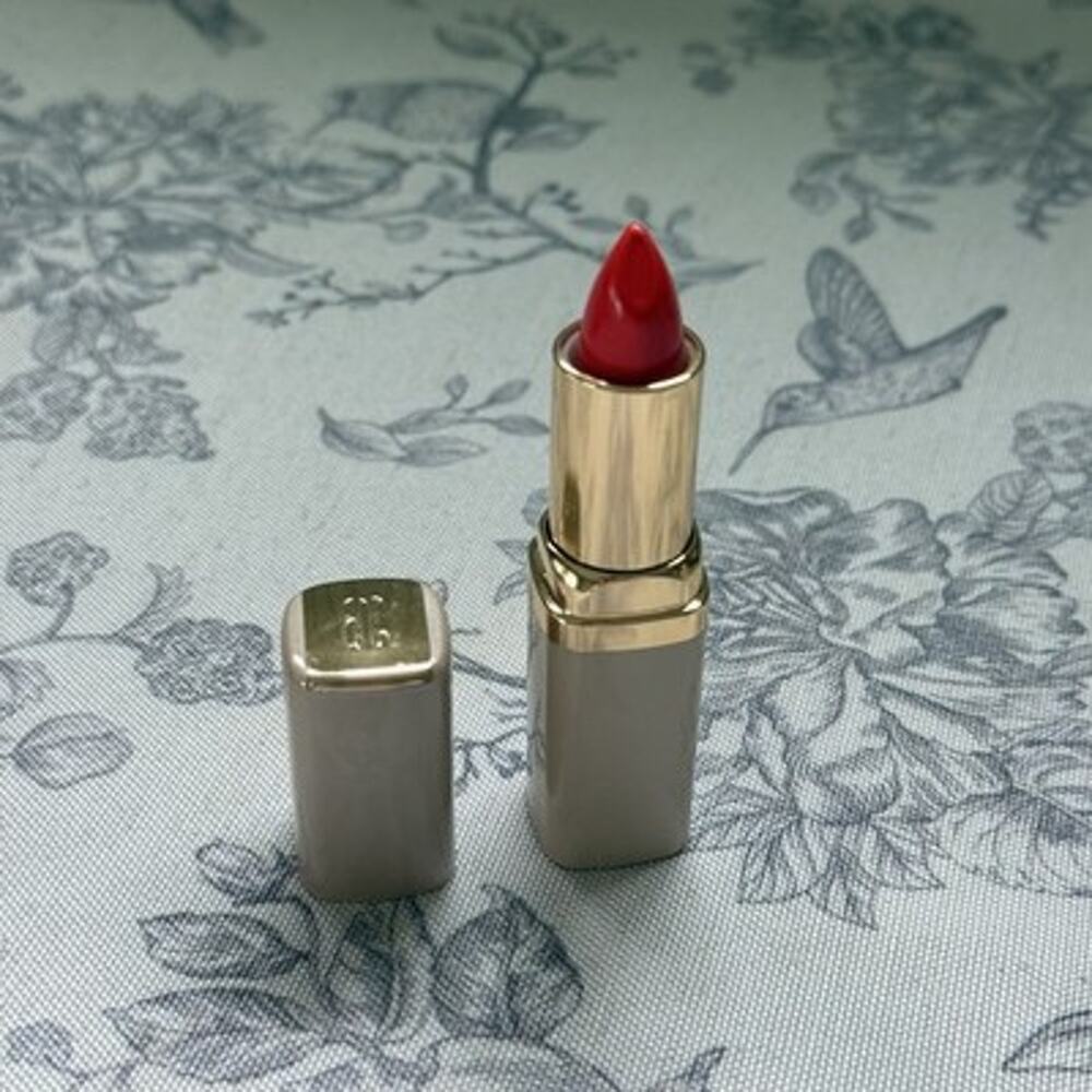 Vintage Avon Beyond Color Triple Benefit Lipstick FIESTA (Red) SPF 12 NOS 80s